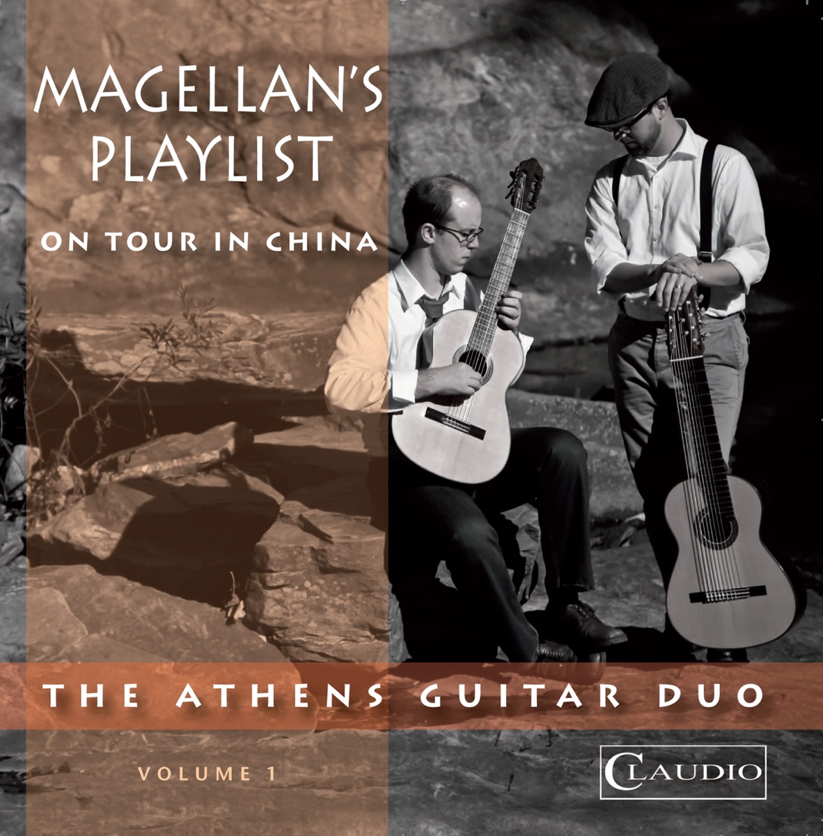Magellan's Playlist, Vol. 1: On Tour in China by Athens Guitar Duo album cover