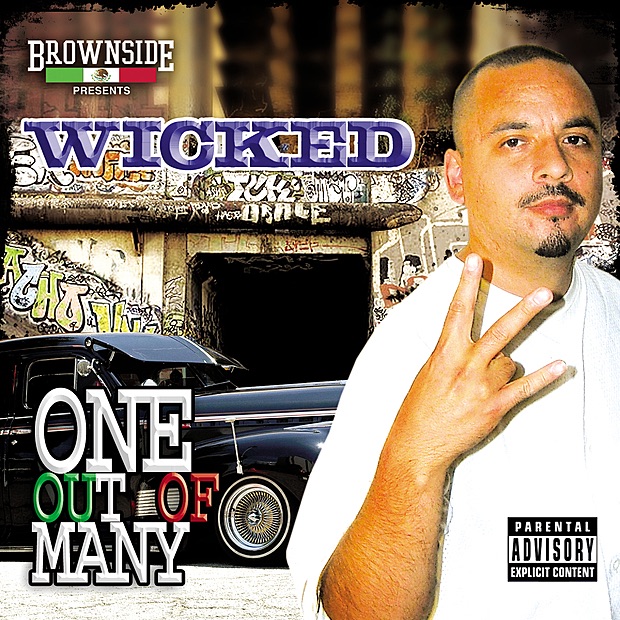 One out of Many by Wicked & Wicked from Brownside album cover