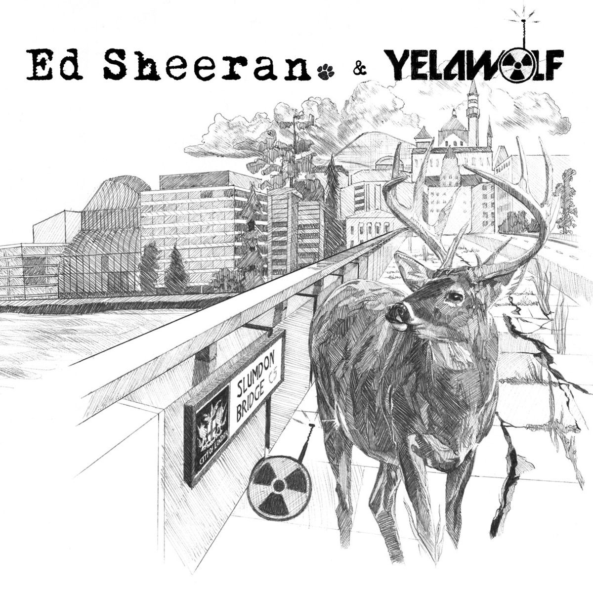 The Slumdon Bridge - EP by Ed Sheeran & Yelawolf album cover