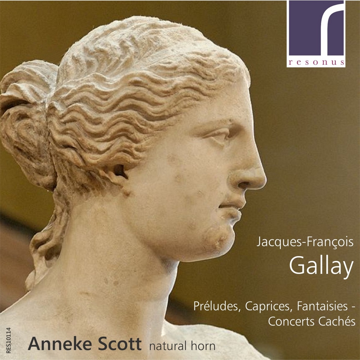 Jacques-François Gallay: Préludes, Caprices, Fantaisies by Anneke Scott album cover