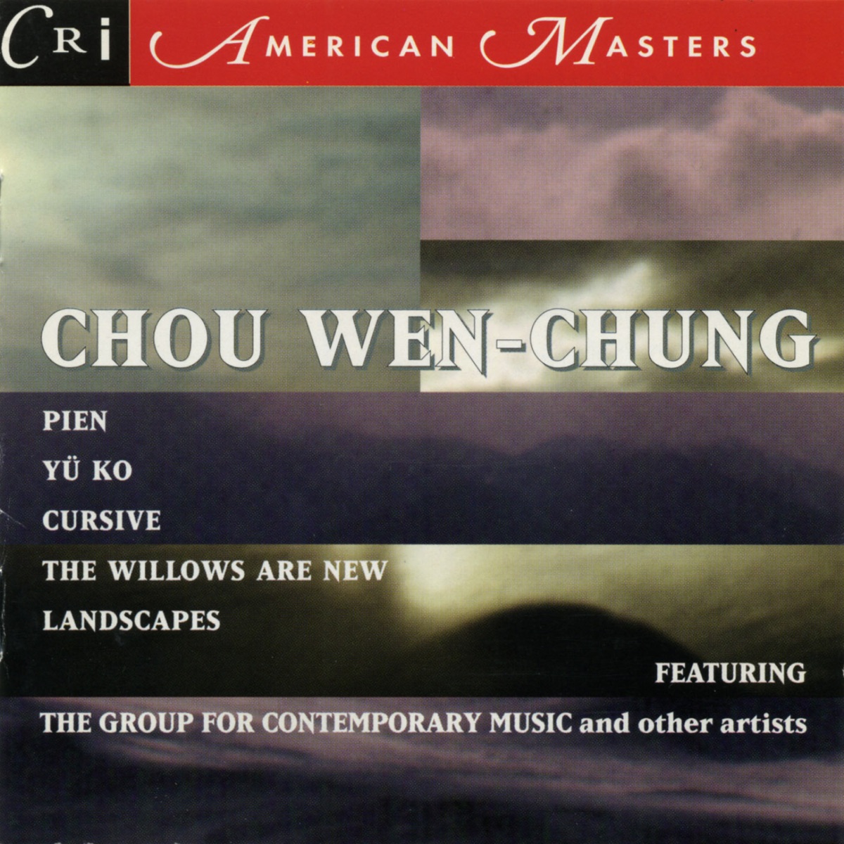 Music of Chou Wen-Chung by Group for Contemporary Music album cover