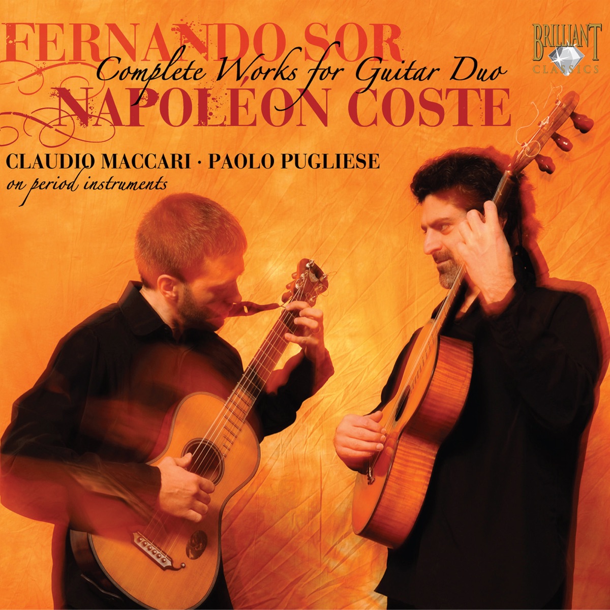 Sor & Coste: Complete Works for Guitar Duo by Claudio Maccari & Paolo Pugliese album cover