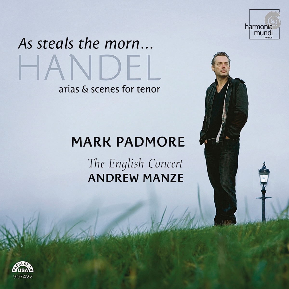 Handel: As Steals The Morn... Arias & Scenes for Tenor by Mark Padmore, The English Concert & Andrew Manze album cover