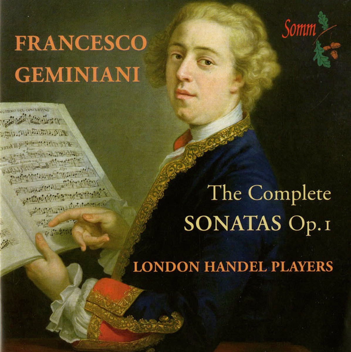 Geminiani: The Complete Sonatas, Op. 1 by London Handel Players album cover