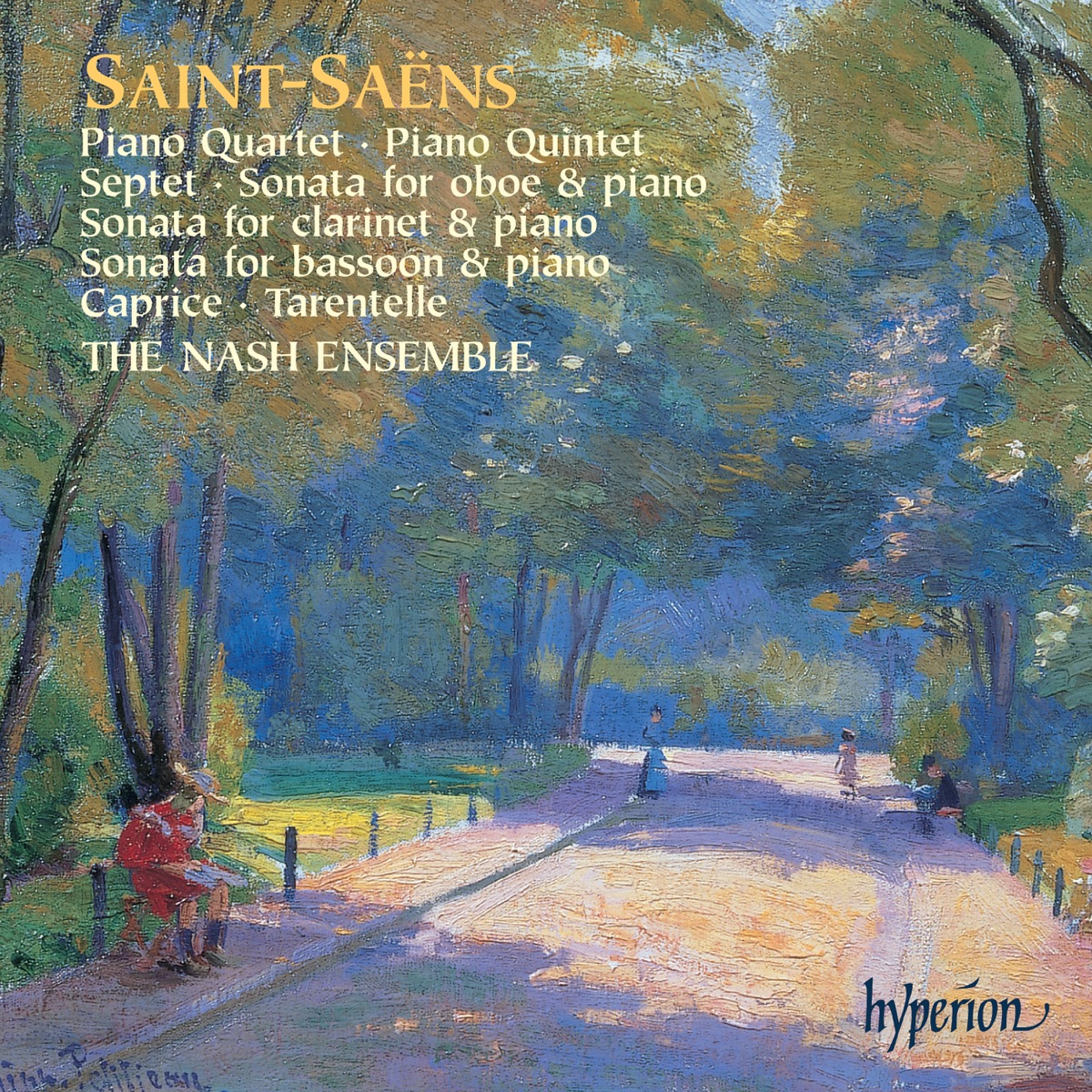 Saint-Saëns: Chamber Music by The Nash Ensemble album cover