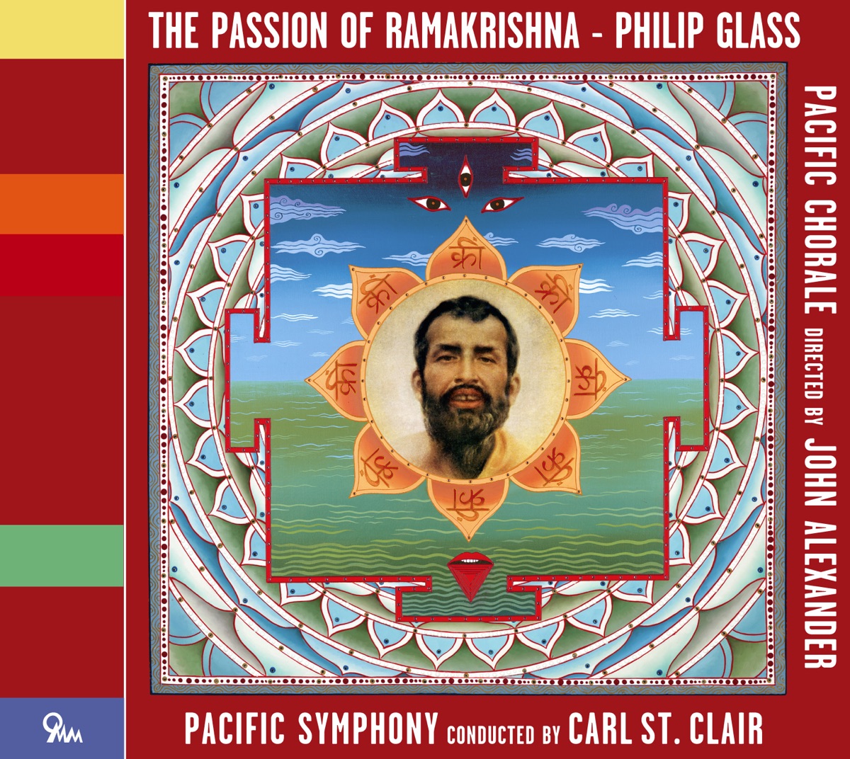 Philip Glass: The Passion of Ramakrishna by Carl St. Clair & Pacific Symphony album cover