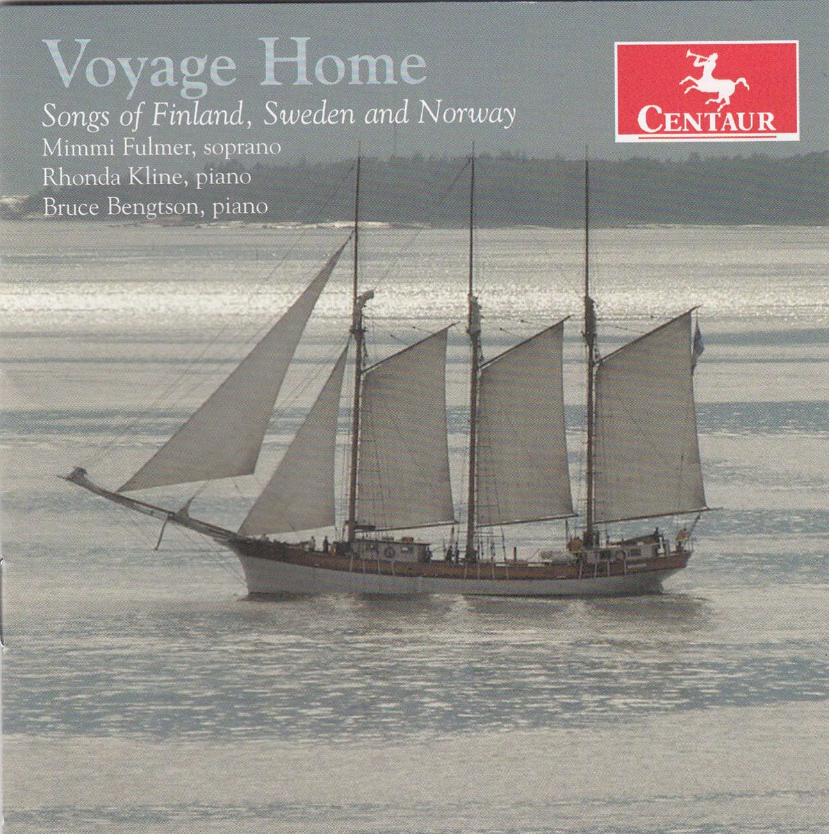 Voyage Home: Songs of Finland, Sweden & Norway by Mimmi Fulmer, Bruce Bengtson & Rhonda Kline album cover