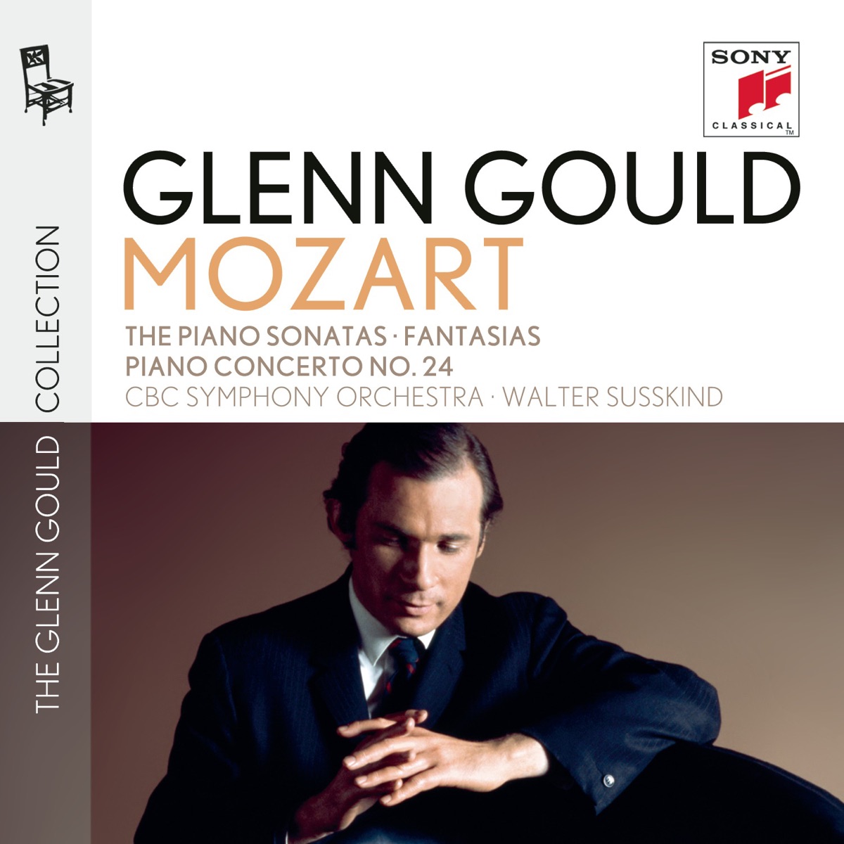 Mozart: The Piano Sonatas (No. 10: Recordings of 1958 & 1970) - Fantasias, K. 397 & K. 475 - Fantasia & Fugue, K. 394 - Piano Concerto No. 24, K. 491 by Glenn Gould, CBC Symphony Orchestra & Walter Susskind album cover