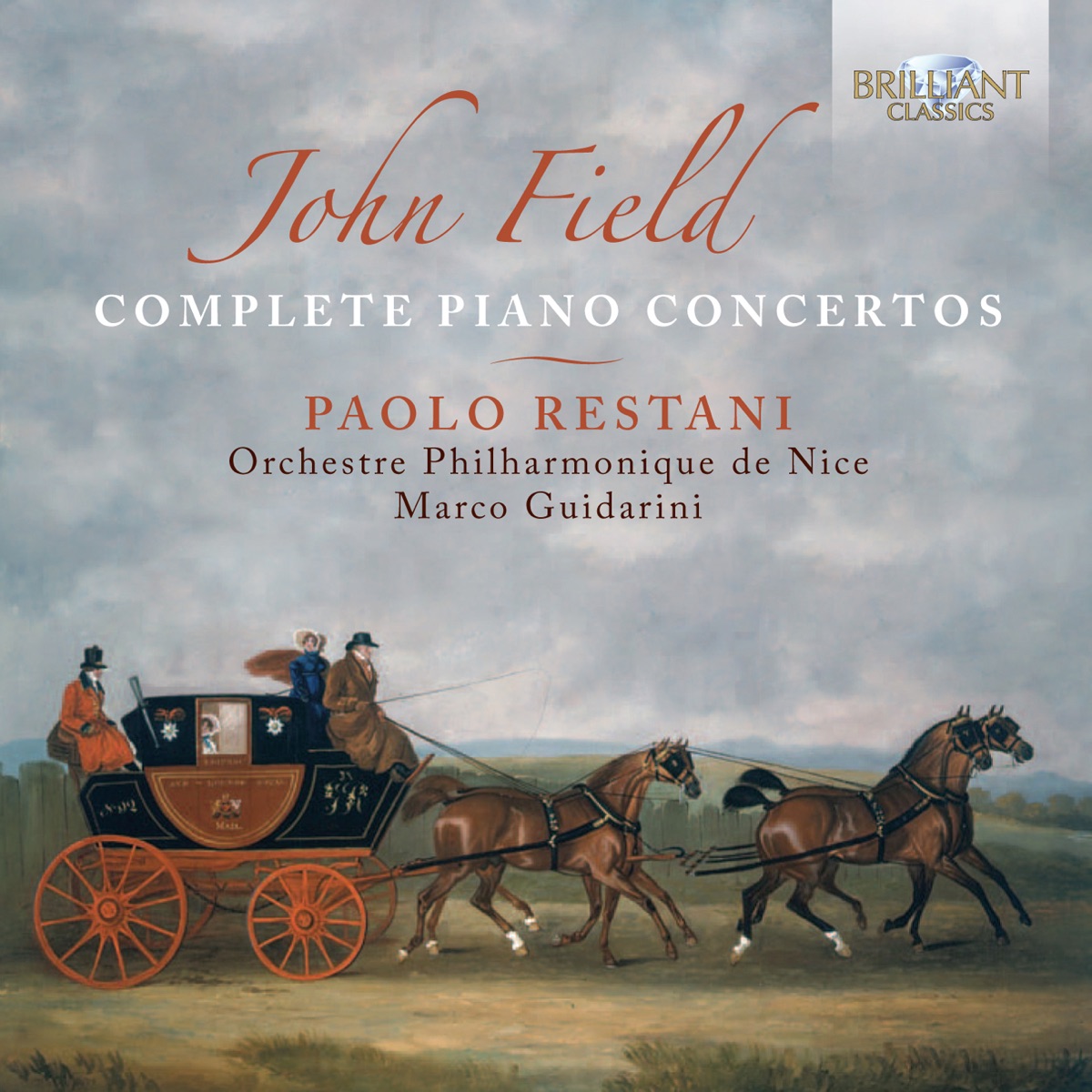 Field: Complete Piano Concertos by Paolo Restani, Orchestre Philharmonique de Nice & Marco Guidarini album cover