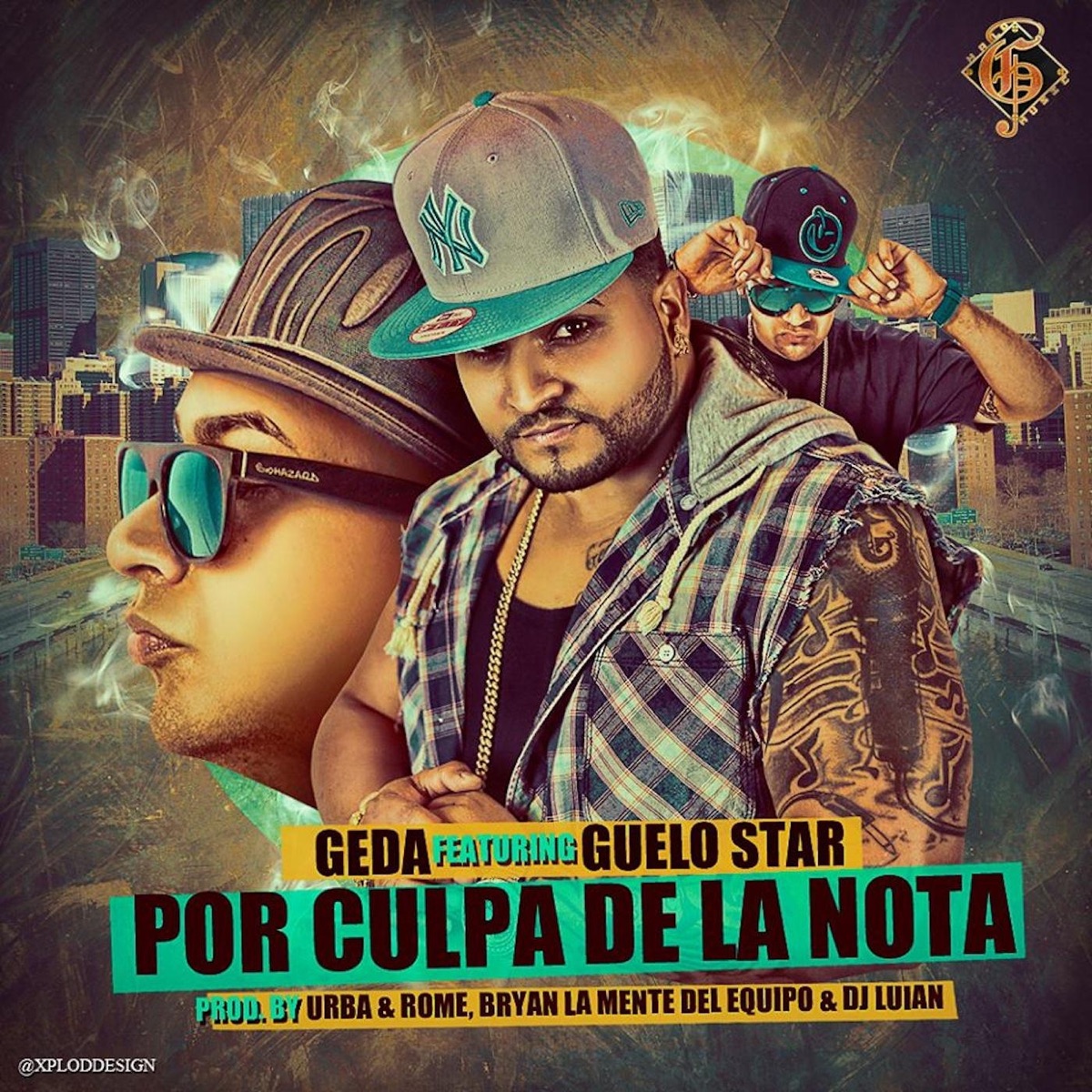 Por Culpa de la Nota (feat. Guelo Star) - Single by Geda album cover