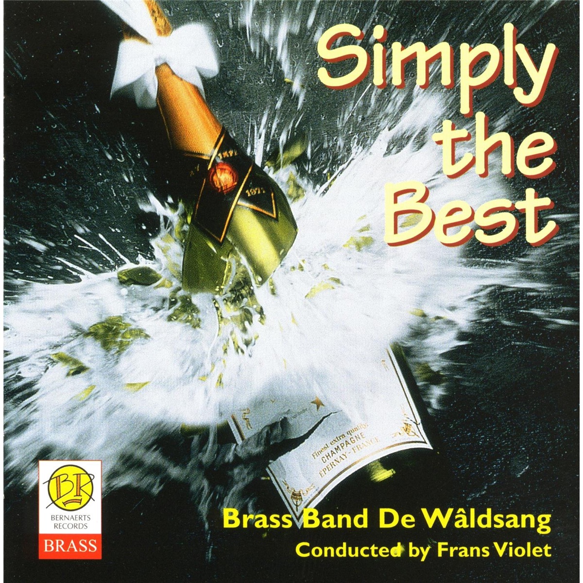 Simply the Best by Brass Band Willebroek & Frans Violet album cover