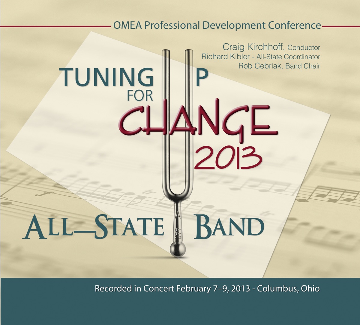 Ohio OMEA Conference 2013 All-State Band by All-State Band & Craig Kirchhoff album cover