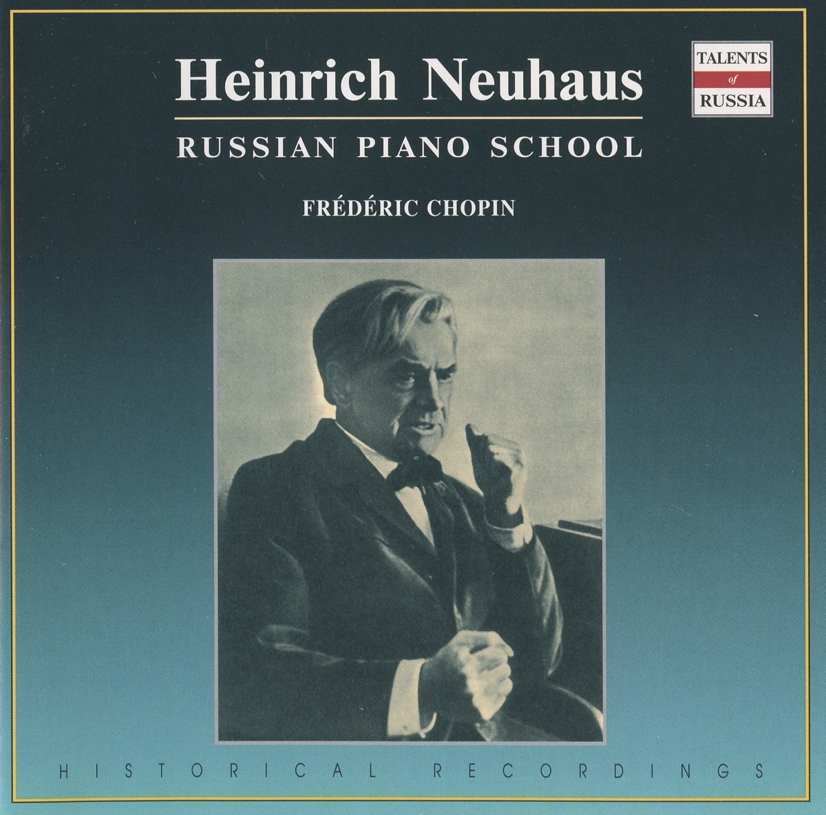 Russian Piano School: Heinrich Neuhaus by Heinrich Neuhaus album cover
