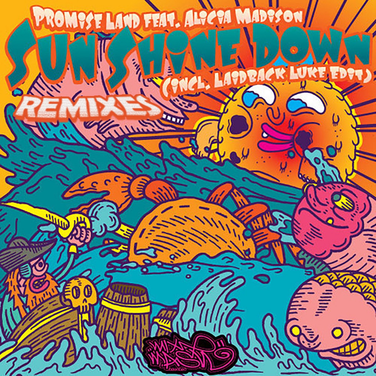 Sun Shine Down (feat. Alicia Madison) - EP by Promise Land album cover
