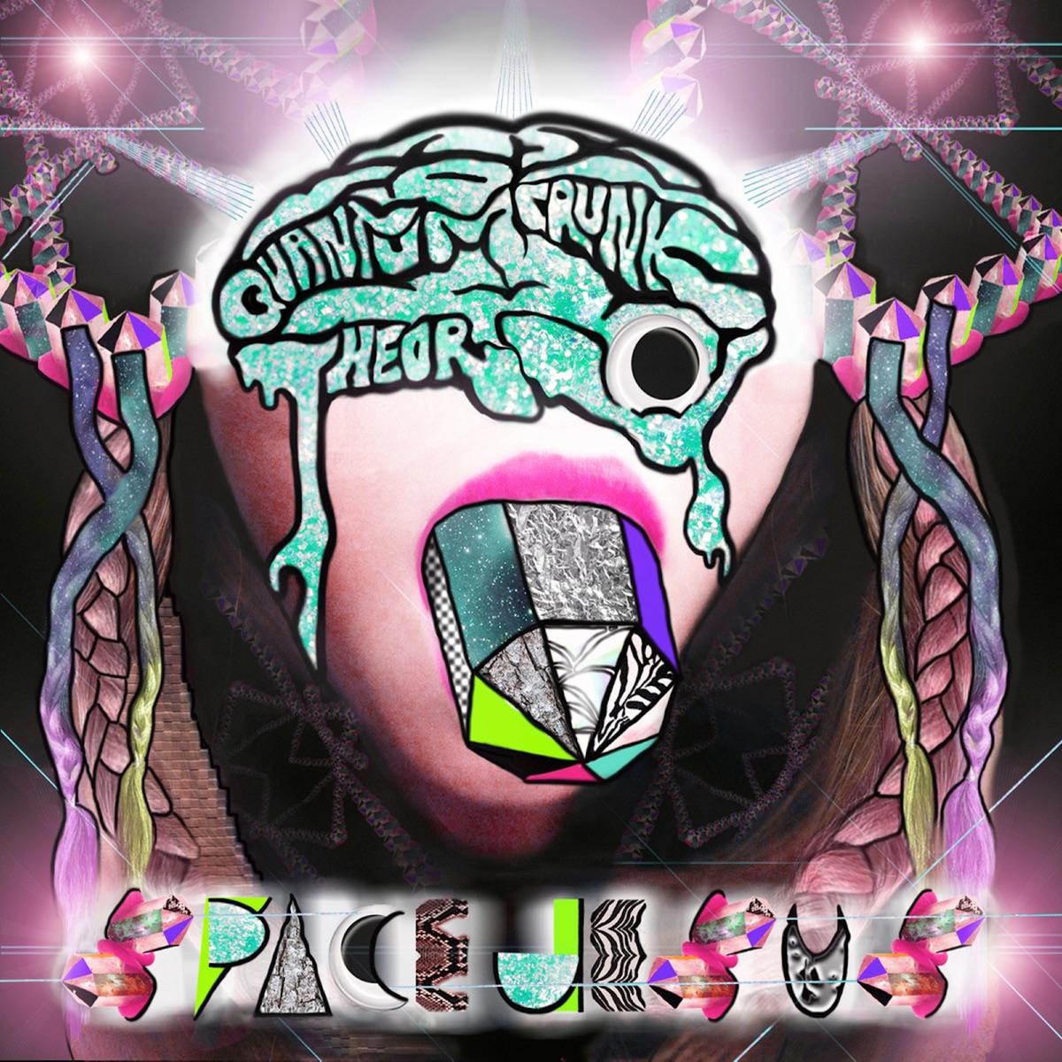 Quantum Crunk Theory by Space Jesus album cover