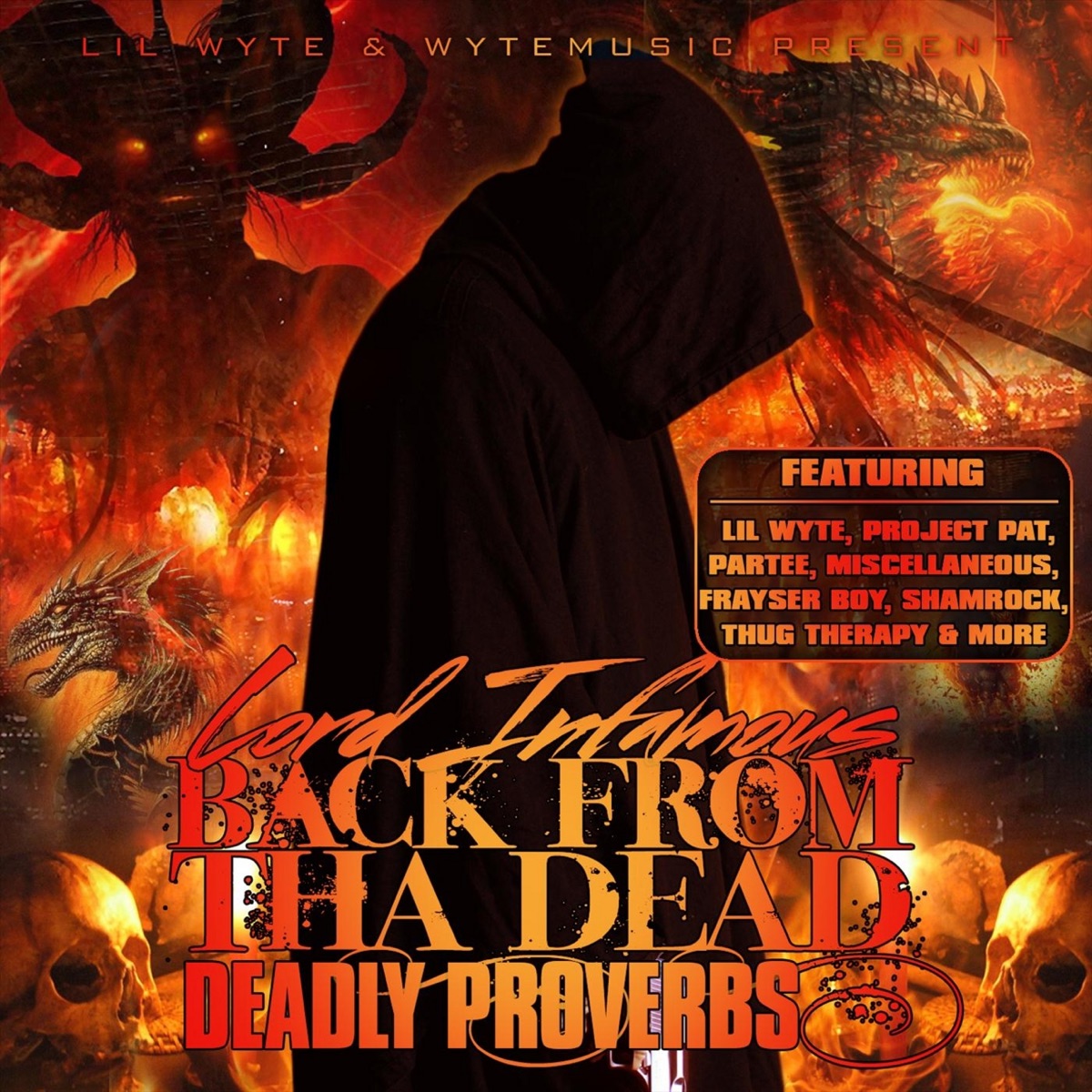 Back from Dead: Deadly Proverbs by Lord Infamous album cover