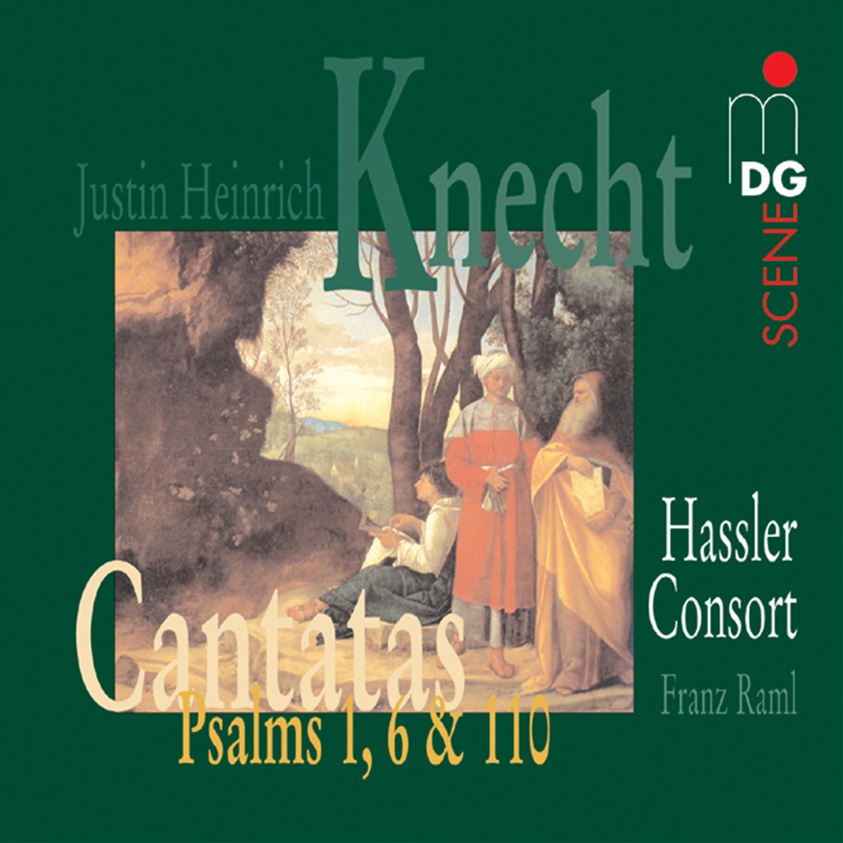 Knecht: Cantatas & Psalms by Hassler-Consort & Franz Raml album cover