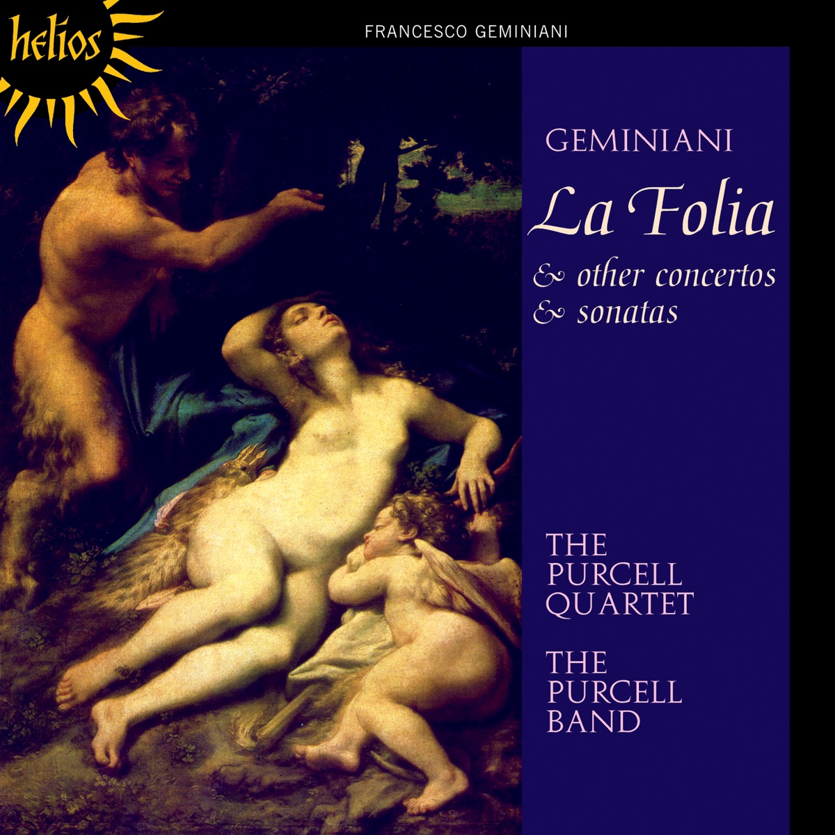 Geminiani: La Folia & Other Works by Purcell Quartet album cover