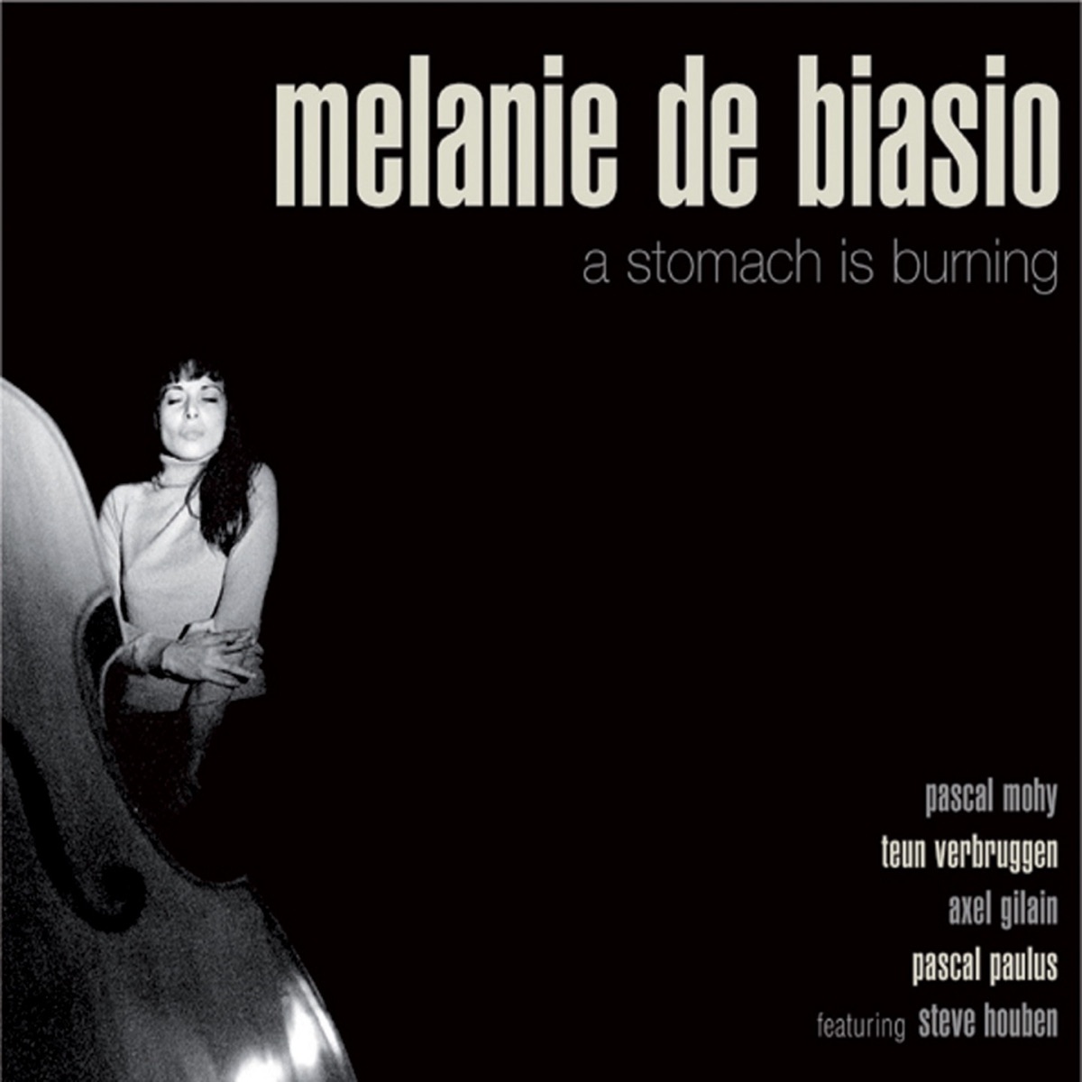 A Stomach Is Burning (feat. Steve Houben) by Melanie De Biasio album cover