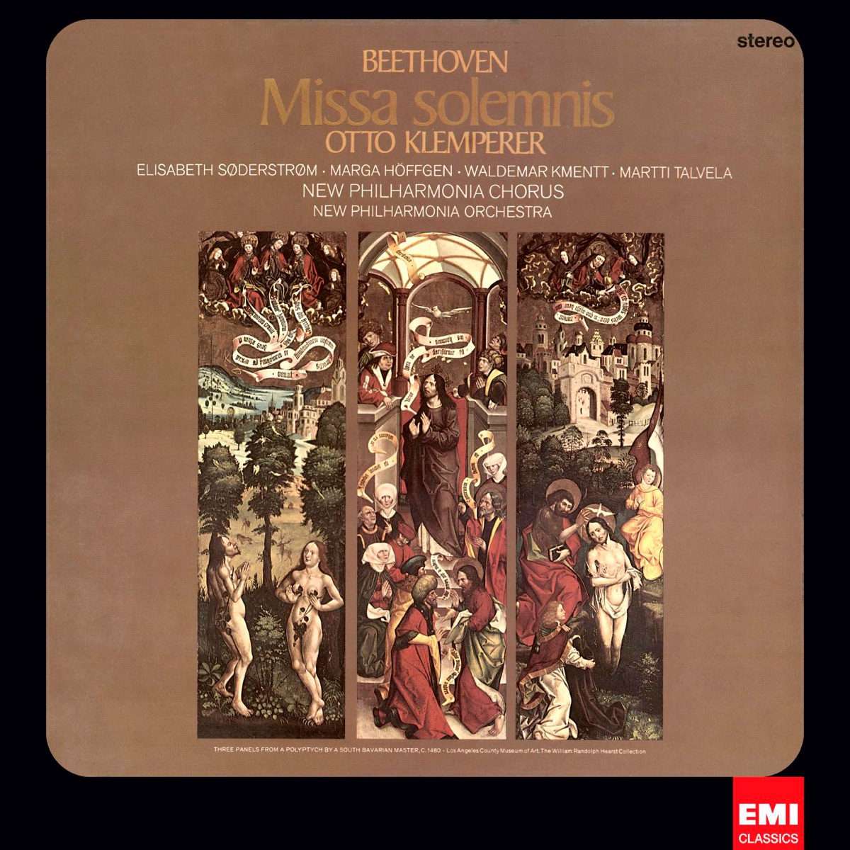 Beethoven: Missa Solemnis by Otto Klemperer album cover
