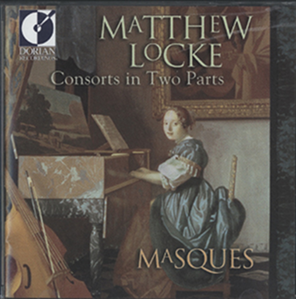 Locke, M.: Consorts in 2 Parts by Masques album cover