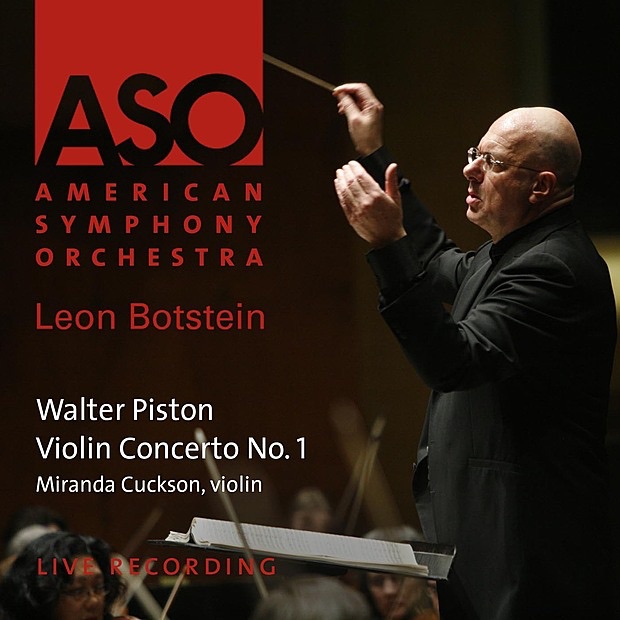 Piston: Violin Concerto No. 1 - Single by American Symphony Orchestra, Miranda Cuckson & Leon Botstein album cover