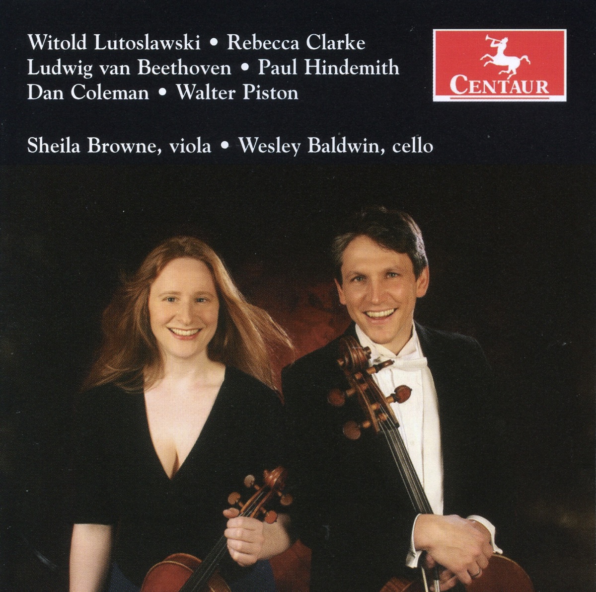 Lutoslawski: Bukoliki - Clarke: Lullaby and Grotesque - Piston: Duo by Sheila Browne & Wesley Baldwin album cover