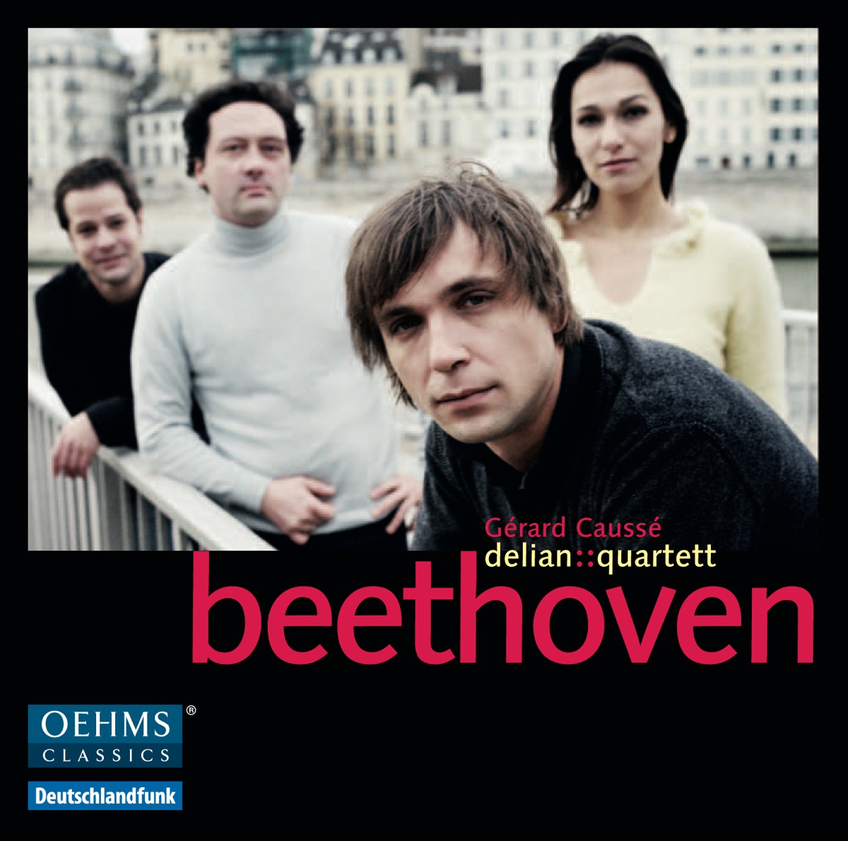 Beethoven by Delian::Quartet & Gerard Caussé album cover