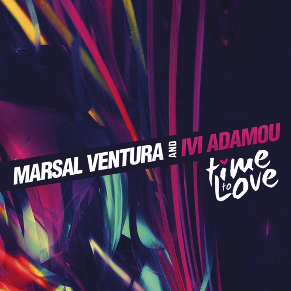Time To Love (feat. Ivi Adamou) - Single by Marsal Ventura album cover