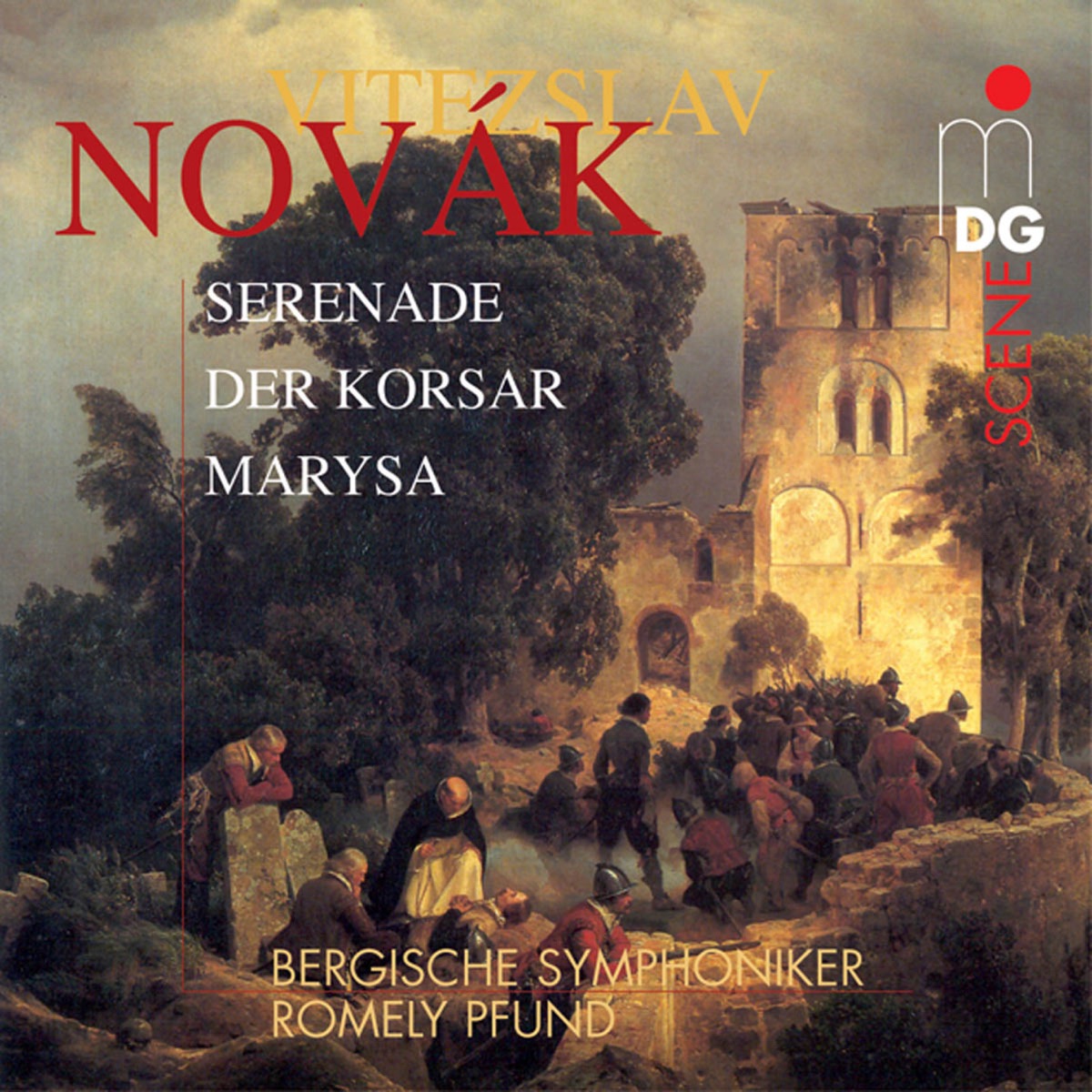 Novák: Serenade by Romely Pfundt & Bergische Symphoniker album cover