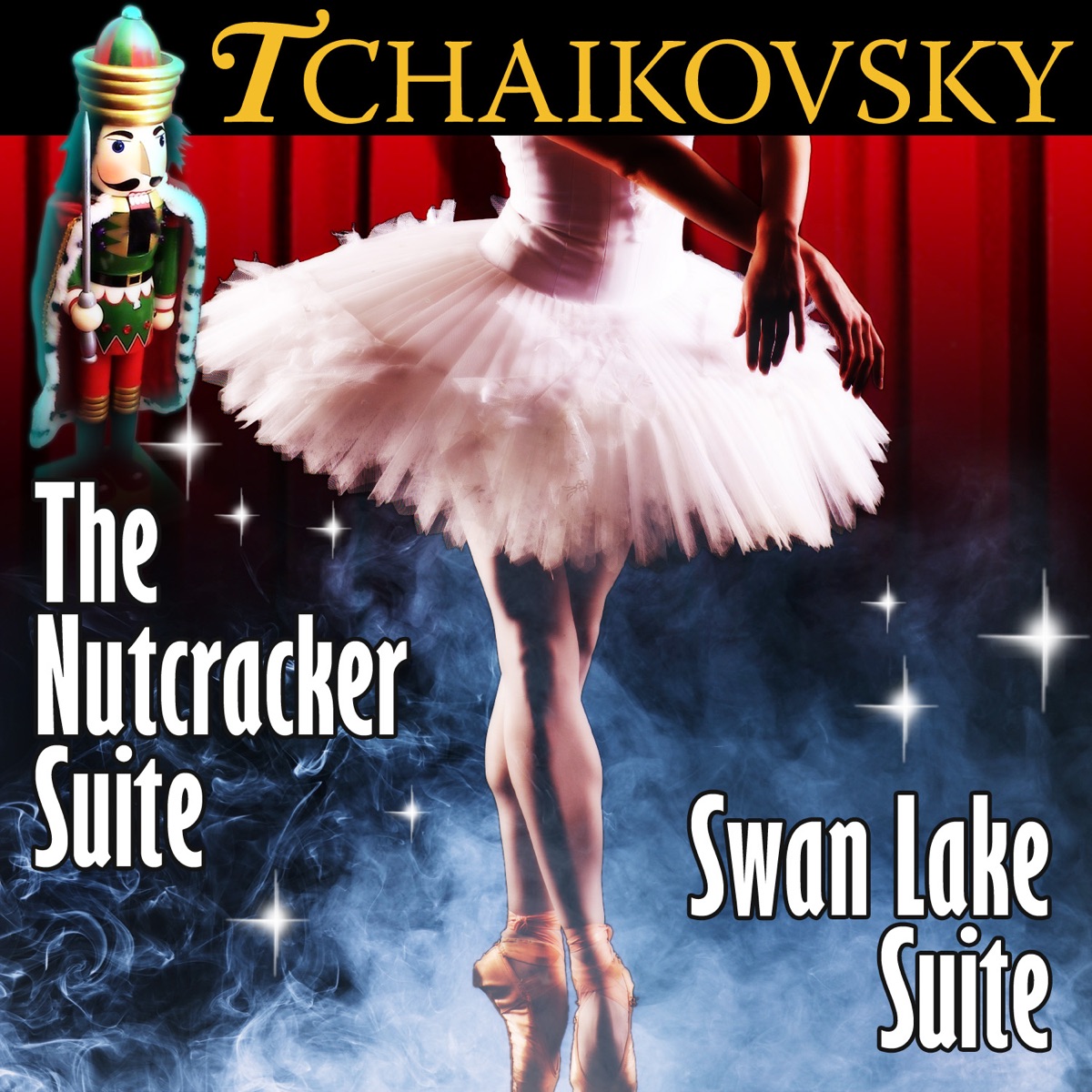 Tchaikovsky: The Nutcracker Suite & Swan Lake Suite by Berlin Symphony Orchestra & NBC Symphony Orchestra album cover