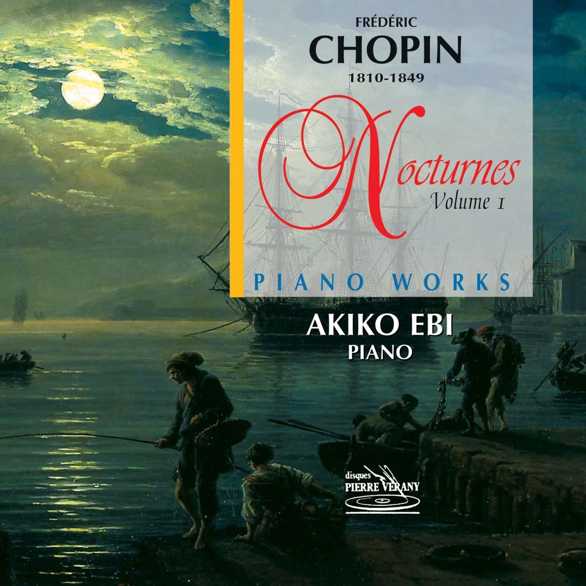 Chopin : Nocturnes by Akiko Ebi album cover