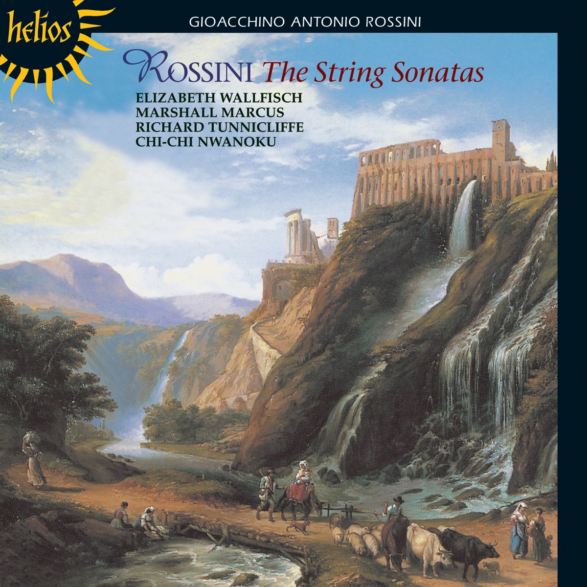 Rossini: The String Sonatas by Elizabeth Wallfisch, Chi-chi Nwanoku, Marshall Marcus & Richard Tunnicliffe album cover