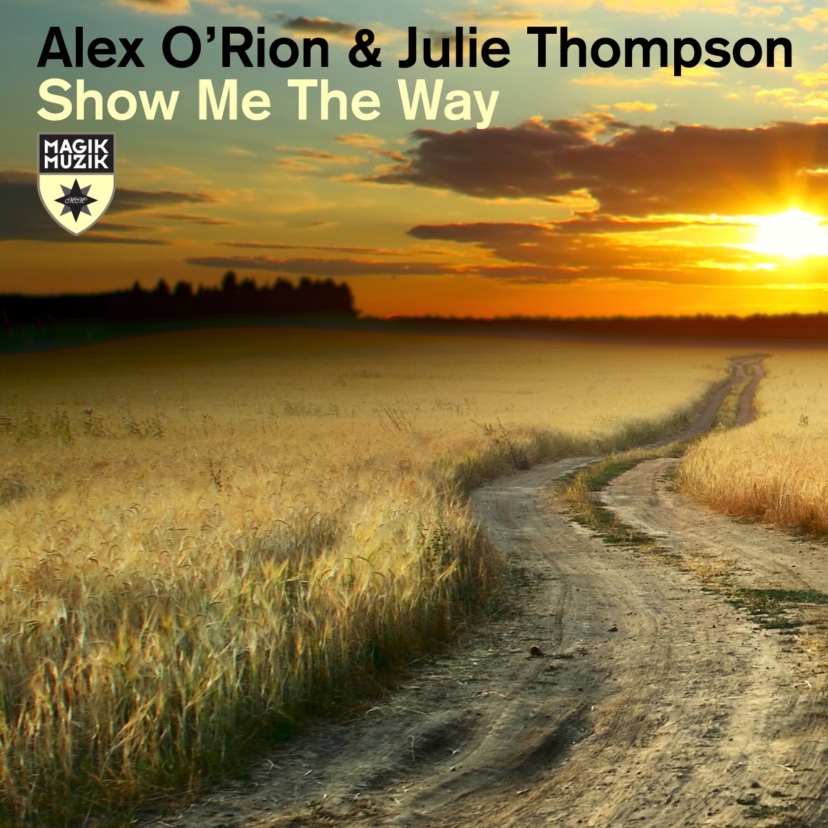 Show Me the Way - Single by Alex O'Rion & Julie Thompson album cover