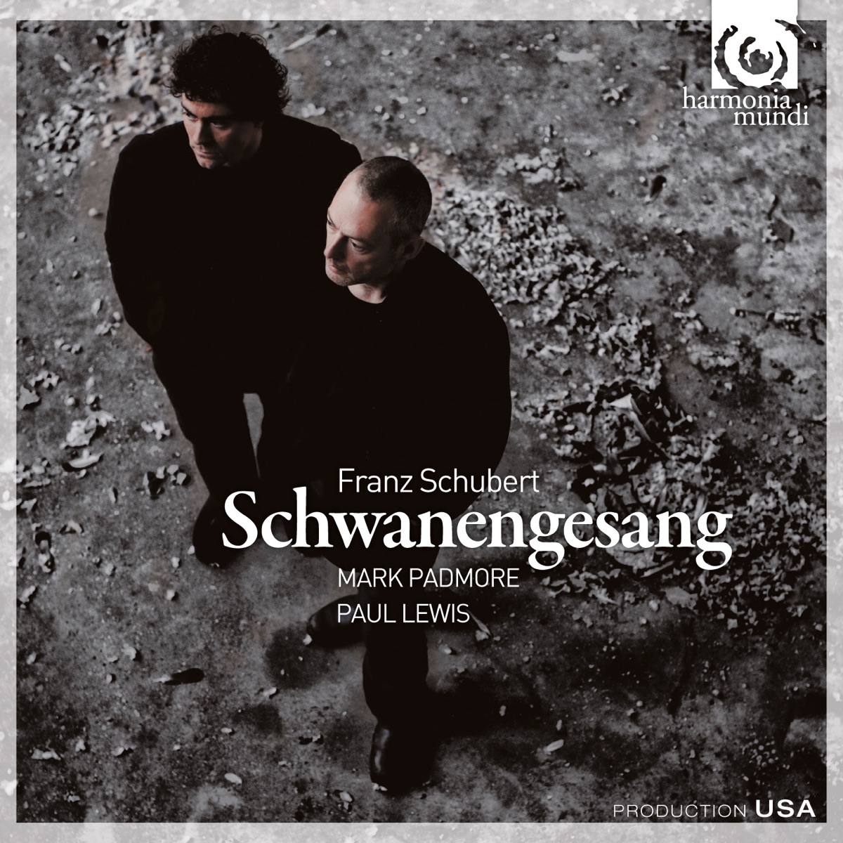 Schubert: Schwanengesang by Mark Padmore & Paul Lewis album cover