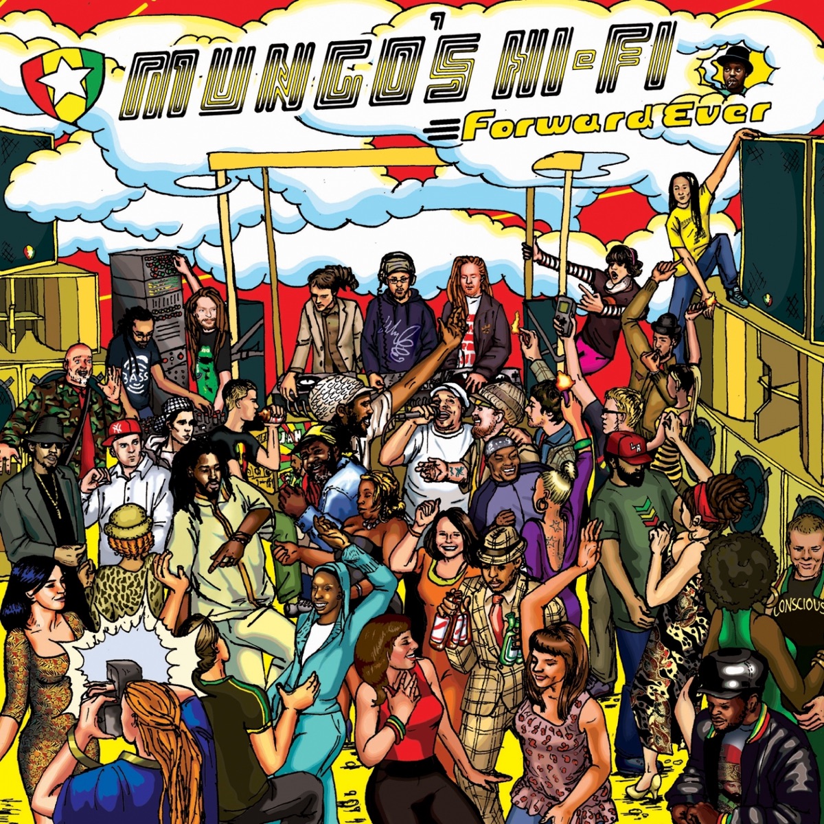 Forward Ever by Mungo's Hi Fi album cover