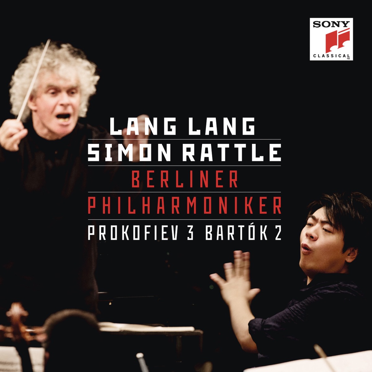 Prokofiev: Piano Concerto No. 3 - Bartók: Piano Concerto No. 2 (Deluxe Version with Video) by Lang Lang, Sir Simon Rattle & Berlin Philharmonic album cover