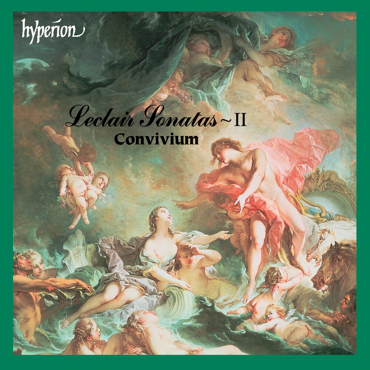 Leclair: Sonatas, Vol. 2 by Convivium album cover