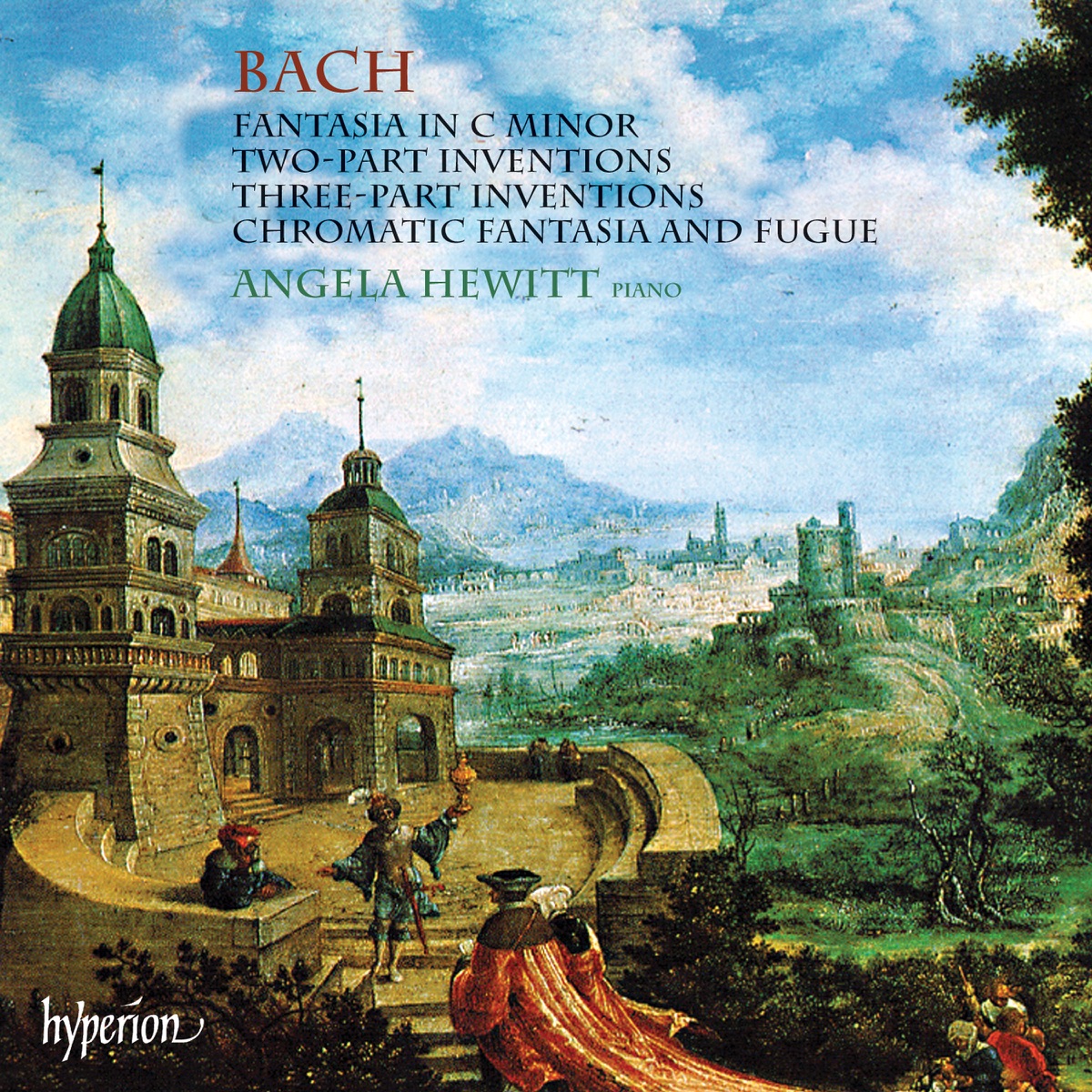 Bach: The Inventions by Angela Hewitt album cover