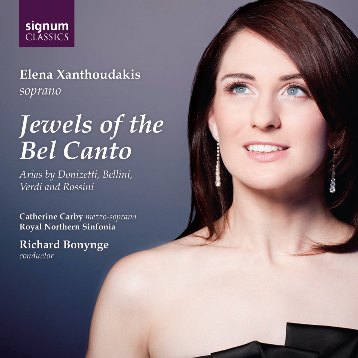 Jewels of the Bel Canto: Arias by Donizetti, Bellini, Verdi & Rossini by Northern Sinfonia, Richard Bonynge & Elena Xanthoudakis album cover