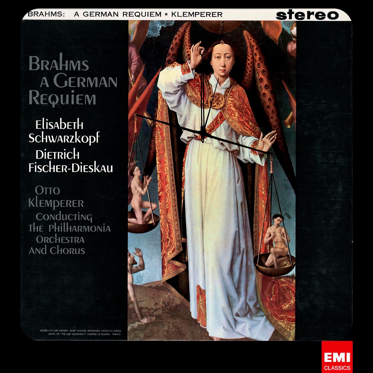 Brahms: Ein deutsches Requiem, Op. 45 by Otto Klemperer, Philharmonia Chorus & Philharmonia Orchestra album cover