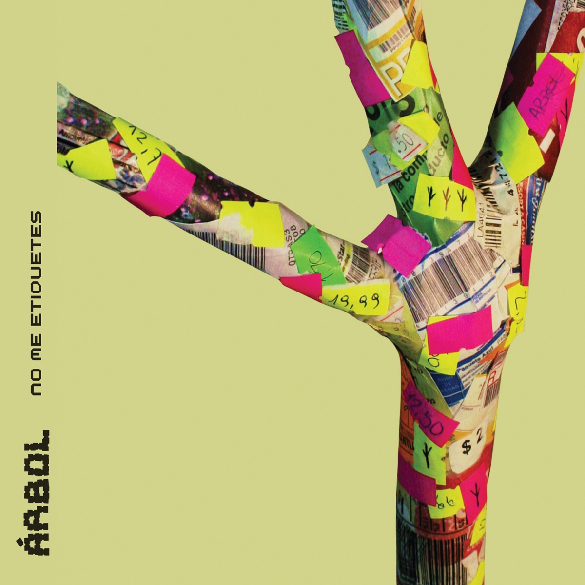 No Me Etiquetes by Árbol album cover