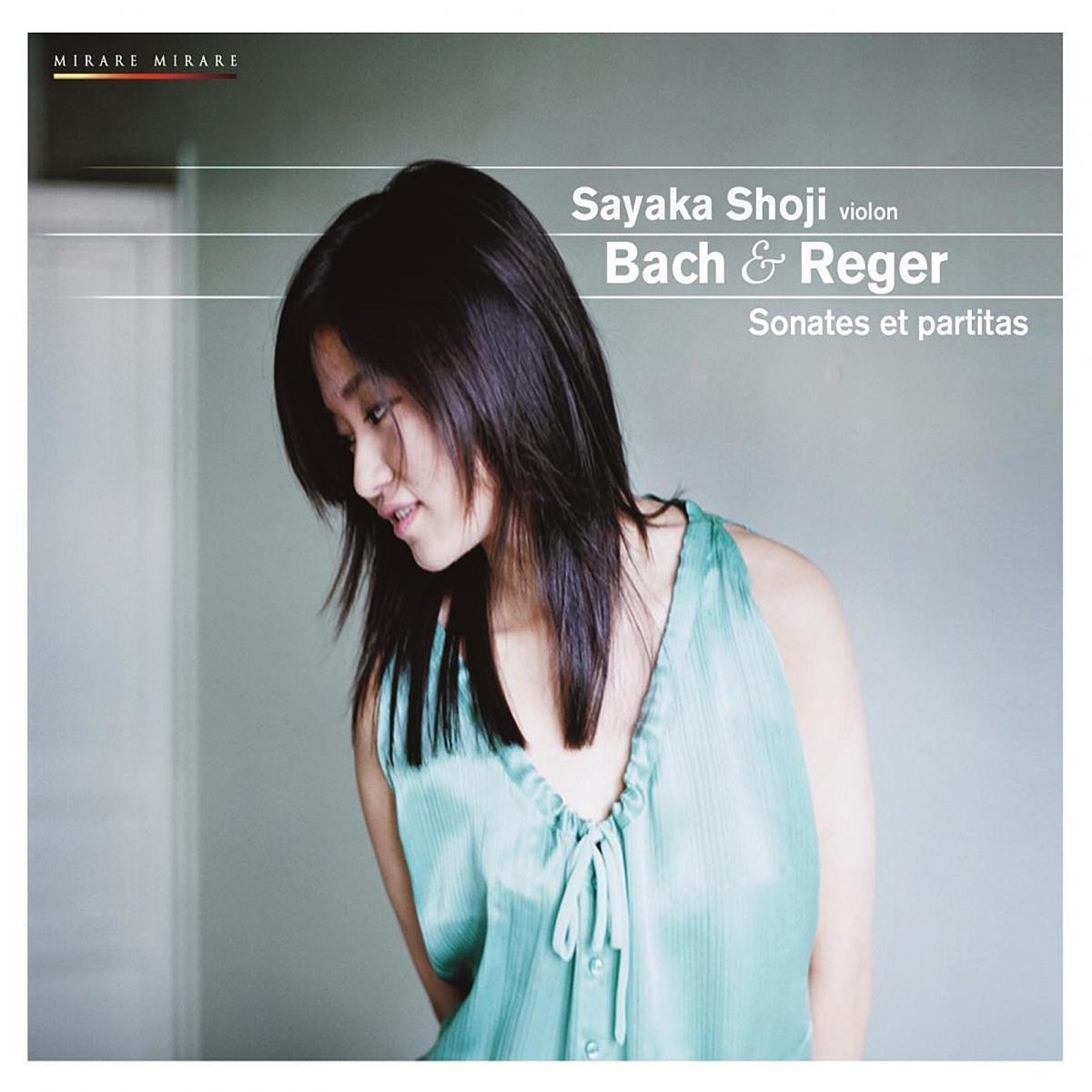 Bach & Reger: Pièces pour violon solo by Sayaka Shoji album cover