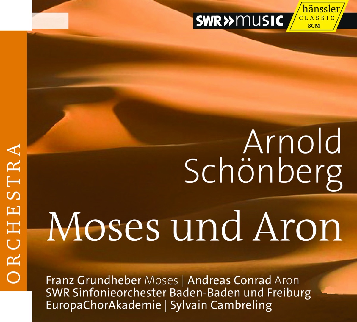 Schönberg: Moses und Aron by Franz Grundheber album cover