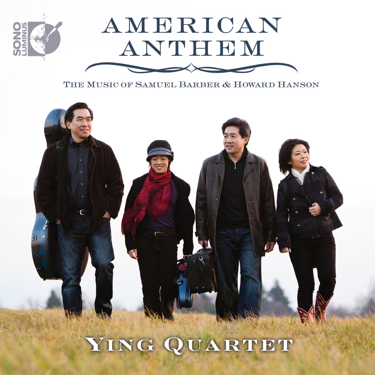 American Anthem by Ying Quartet album cover