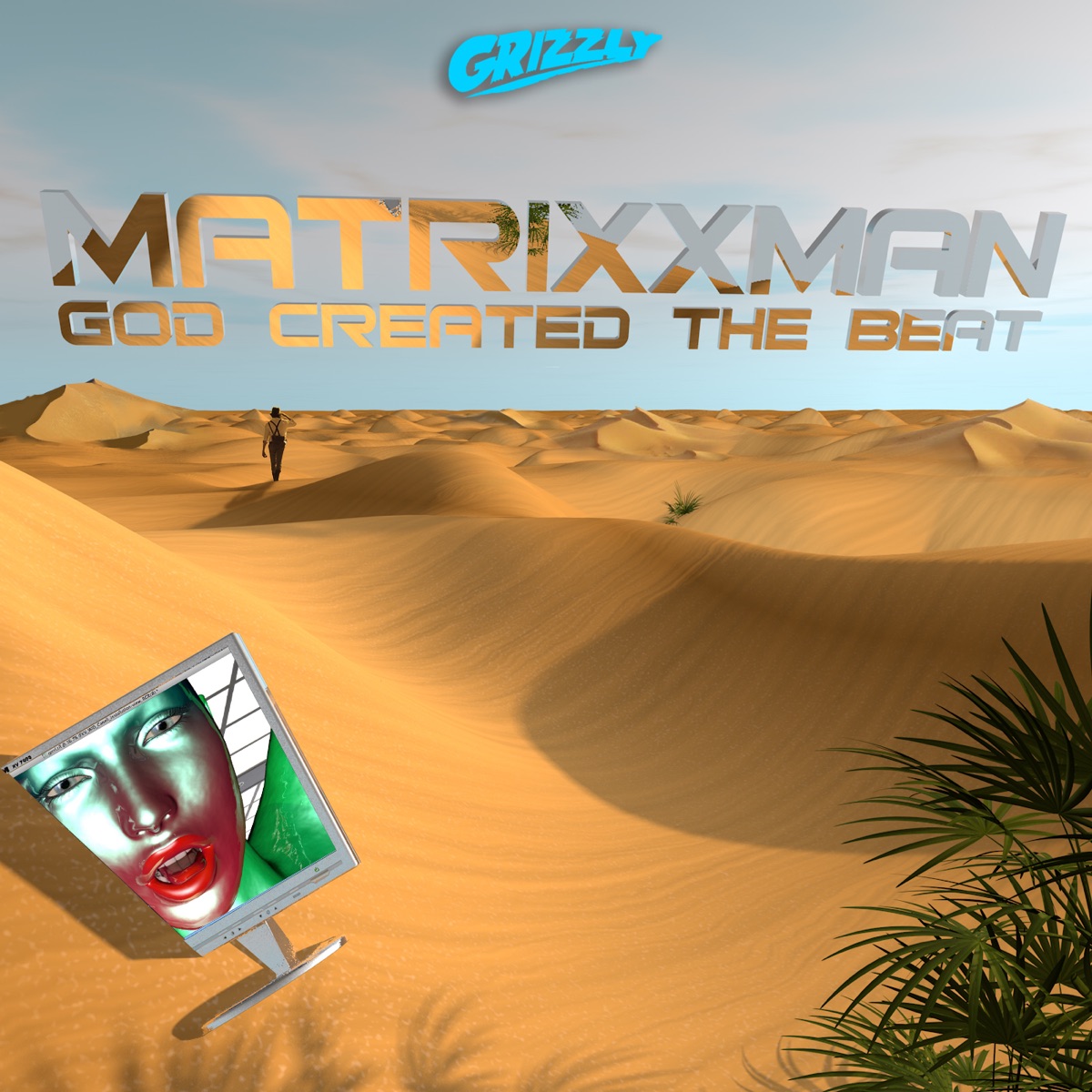 God Created the Beat (Remixes) [feat. Mykki Blanco] - EP by Matrixxman album cover