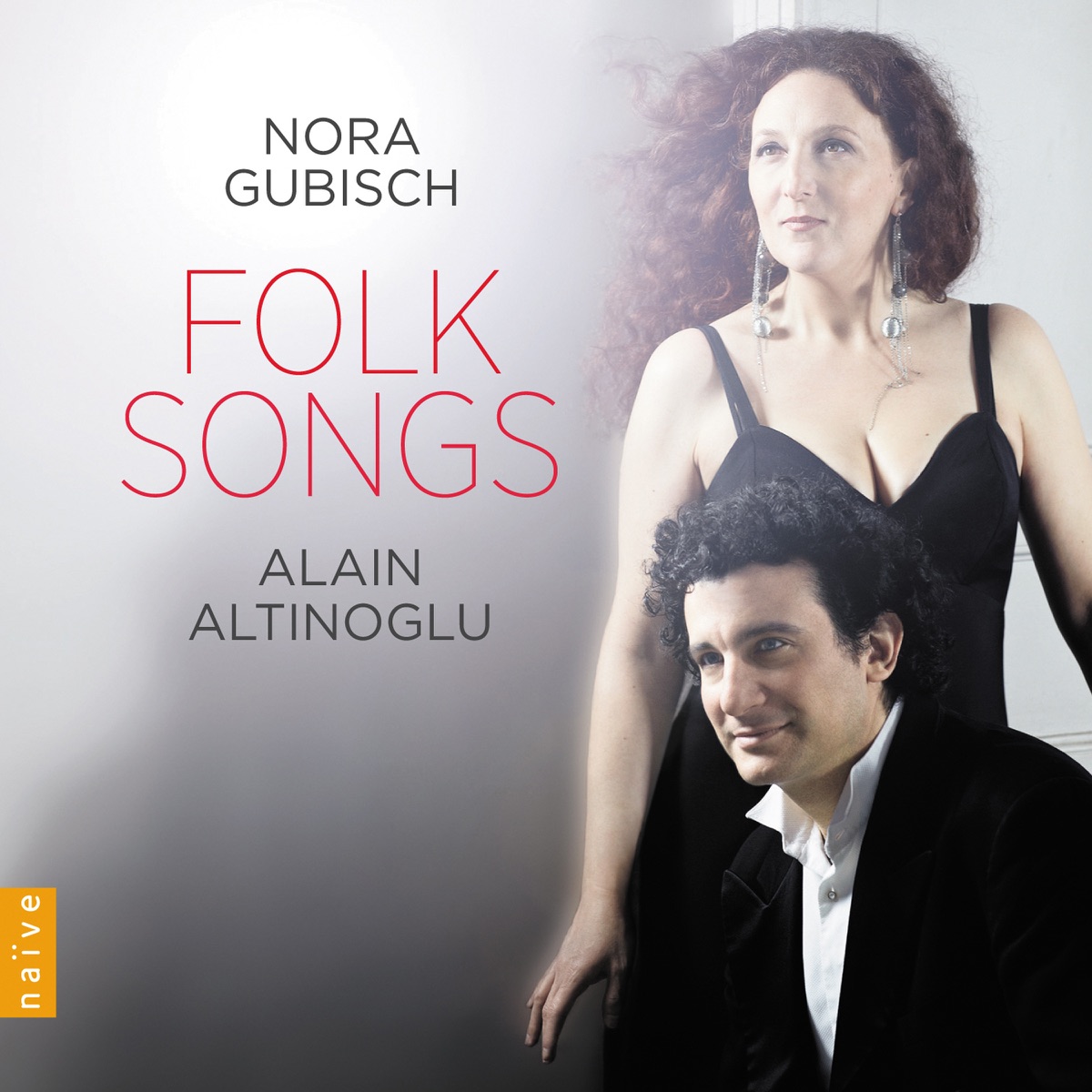 Folk Songs by Nora Gubisch & Alain Altinoglu album cover