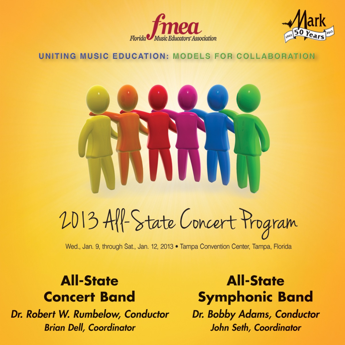 2013 Florida Music Educators Association (FMEA): All-State Concert Band & All-State Symphonic Band by Florida All-State Symphonic Band album cover