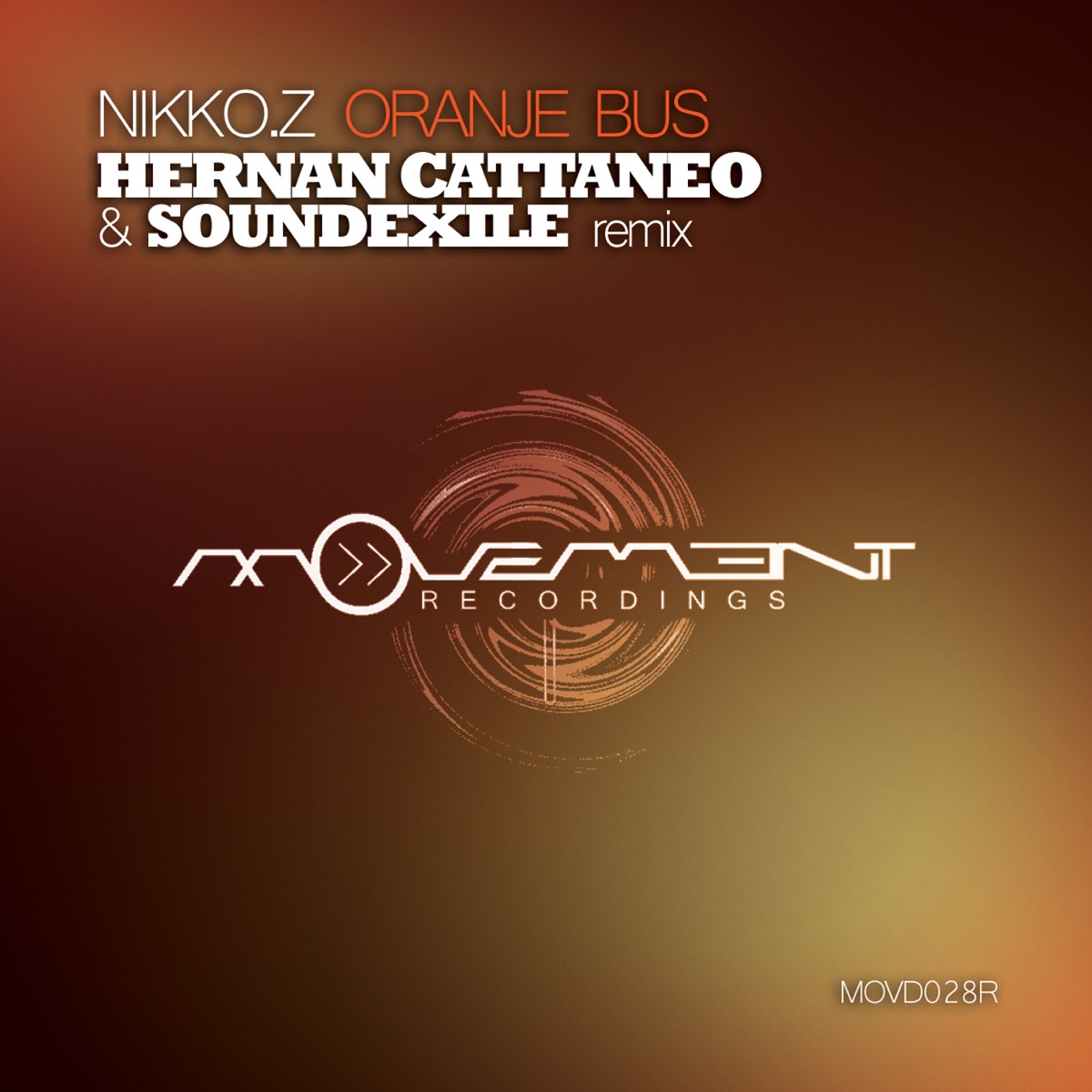 Oranje Bus (Hernan Cattaneo and Soundexile Remix) - Single by Nikko.Z album cover