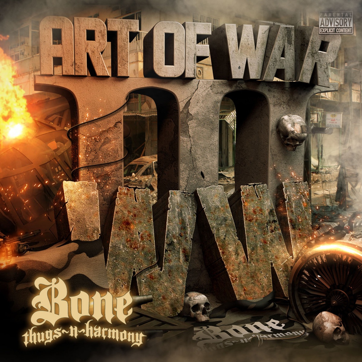 Art of War WWIII by Bone Thugs-n-Harmony album cover
